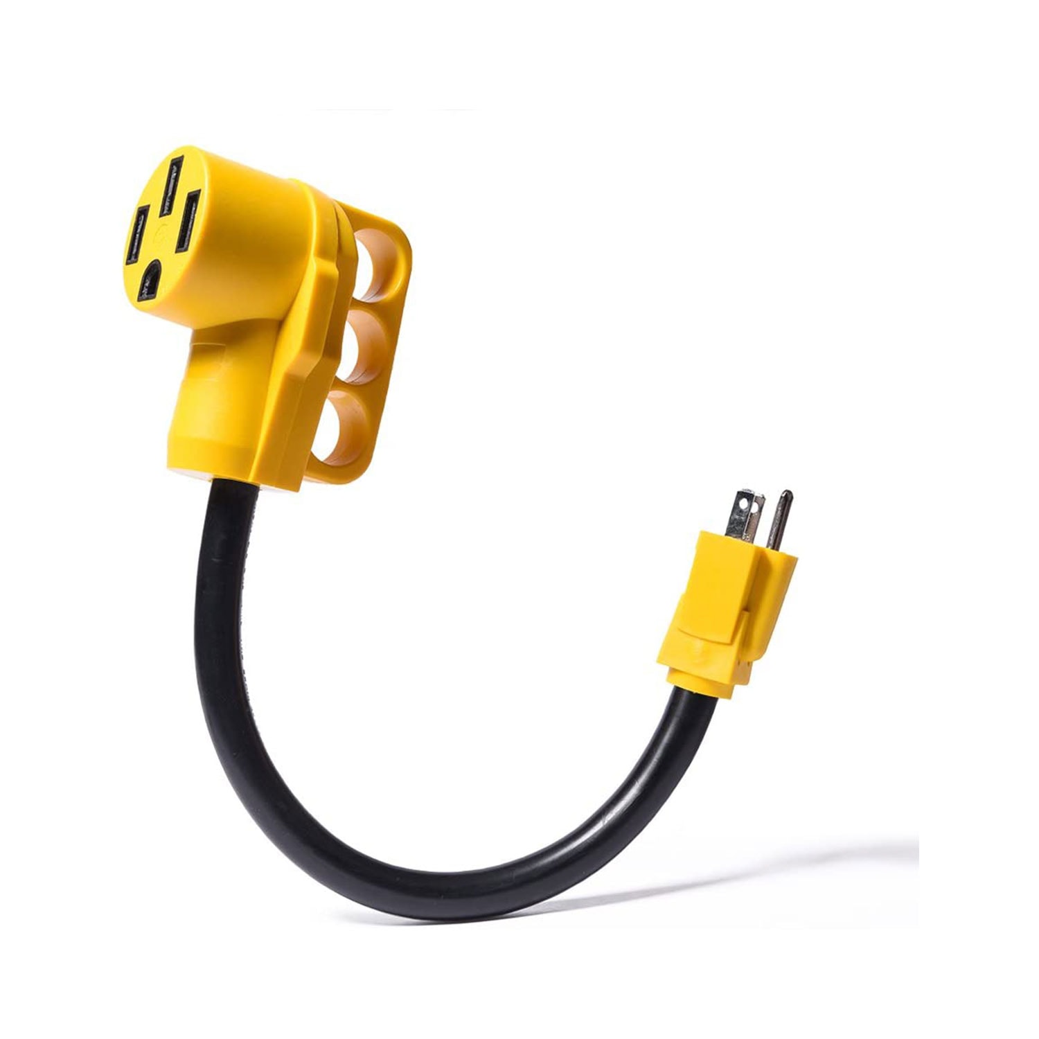 SnowyFox RV 15Amp 至 50Amp 适配器 – 15Male